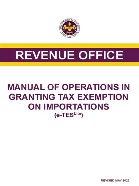 teslite|Launching of the Enhanced Tax Exemption System Lite .